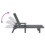 Conjunto de Muebles de Jardín 3 Piezas Gris Claro HDPE de , Sillas de jardín - Ref: Foro24-3335857, Precio: 352,88 €