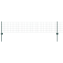 Valla Euro con 22 postes verdes 0,4x50 m de acero de , Postes de cerca - Ref: Foro24-3336031, Precio: 129,58 €, Descuento: %