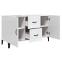 Hochglanzweißes Sideboard aus Holzwerkstoff, 100 x 36 x 60 cm von vidaXL, Sideboards - Ref: Foro24-812525, Preis: 96,01 €, Ra...