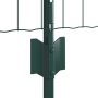 Valla Euro con 22 postes verdes 0,4x50 m de acero de , Postes de cerca - Ref: Foro24-3336031, Precio: 129,58 €, Descuento: %