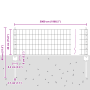 Valla Euro con 22 postes verdes 0,4x50 m de acero de , Postes de cerca - Ref: Foro24-3336031, Precio: 129,58 €, Descuento: %