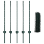 Postes de Cerca 5 pcs Canal U Verde 80 cm Acero von , Zaunpfosten - Ref: Foro24-3336679, Preis: 42,93 €, Rabatt: %