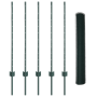 Postes de Cerca  5 pcs U-Channel Verde 100 cm Acero | Foro24.es | Tu tienda online para hogar, jardín y más Foro24.es