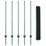 Postes de Cerca  5 pcs U-Channel Verde 120 cm Acero | Foro24.es | Tu tienda online para hogar, jardín y más Foro24.es