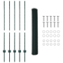Postes de Cerca  5 pcs U-Channel Verde 120 cm Acero | Foro24.es | Tu tienda online para hogar, jardín y más Foro24.es