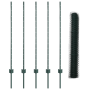 Postes de Valla  5 pcs U-Channel Verde 120 cm Acero | Foro24.es | Tu tienda online para hogar, jardín y más Foro24.es
