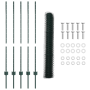 Postes de Valla  5 pcs U-Channel Verde 120 cm Acero | Foro24.es | Tu tienda online para hogar, jardín y más Foro24.es