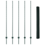 Postes de Cerca  5 pcs U-Channel Verde 160 cm Acero | Foro24.es | Tu tienda online para hogar, jardín y más Foro24.es