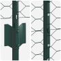 Postes de Cerca  11 pcs U-Channel Verde 100 cm Acero | Foro24.es | Tu tienda online para hogar, jardín y más Foro24.es