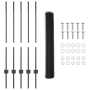 Postes de Cerca  10 pcs U-Channel Gris 100 cm Acero | Foro24.es | Tu tienda online para hogar, jardín y más Foro24.es