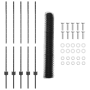 Postes de Cerca  10 pcs Canal U Gris 120 cm Acero | Foro24.es | Tu tienda online para hogar, jardín y más Foro24.es