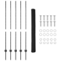 Postes de Cerca  10 pcs U-Channel Gris 140 cm de Acero | Foro24.es | Tu tienda online para hogar, jardín y más Foro24.es
