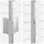 Postes de Cerca 10 pcs U-Channel 120 cm Acero Galvanizado | Foro24.es | Tu tienda online para hogar, jardín y más Foro24.es