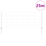Puestos de Cerca  11 pcs U-Channel 80 cm Acero Galvanizado | Foro24.es | Tu tienda online para hogar, jardín y más Foro24.es