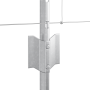 Puestos de Cerca  11 pcs U-Channel 80 cm Acero Galvanizado | Foro24.es | Tu tienda online para hogar, jardín y más Foro24.es
