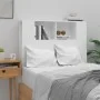 Weißes Kopfteilmöbel 100x18,5x104,5 cm von vidaXL, Kopf- und Fußteile - Ref: Foro24-811907, Preis: 71,62 €, Rabatt: %