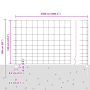 Postes de Cerca  22 pcs U-Channel 120 cm Acero Galvanizado | Foro24.es | Tu tienda online para hogar, jardín y más Foro24.es