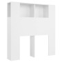 Mueble cabecero blanco 100x18,5x104,5 cm de vidaXL, Cabeceros y pies de cama - Ref: Foro24-811907, Precio: 81,32 €, Descuento: %