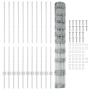 Postes de Cerca  22 pcs U-Channel 120 cm Acero Galvanizado | Foro24.es | Tu tienda online para hogar, jardín y más Foro24.es