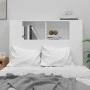 Weißes Kopfteilmöbel 100x18,5x104,5 cm von vidaXL, Kopf- und Fußteile - Ref: Foro24-811907, Preis: 71,62 €, Rabatt: %