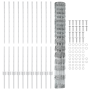 Postes de Cerca 22 pcs U-Channel 120 cm Acero Galvanizado | Foro24.es | Tu tienda online para hogar, jardín y más Foro24.es