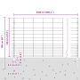 Postes de Cerca 22 pcs U-Channel 120 cm Acero Galvanizado | Foro24.es | Tu tienda online para hogar, jardín y más Foro24.es