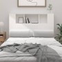 Glänzend weißes Kopfteilmöbel 120x18,5x102,5 cm von vidaXL, Kopf- und Fußteile - Ref: Foro24-811922, Preis: 63,82 €, Rabatt: %
