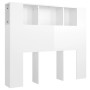 Glänzend weißes Kopfteilmöbel 120x18,5x102,5 cm von vidaXL, Kopf- und Fußteile - Ref: Foro24-811922, Preis: 63,82 €, Rabatt: %