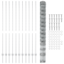 Postes de Cercas  22 pcs U-Channel 160 cm Acero Galvanizado | Foro24.es | Tu tienda online para hogar, jardín y más Foro24.es