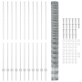Postes de Cerca 22 pcs U-Channel 160 cm de Acero Galvanizado | Foro24.es | Tu tienda online para hogar, jardín y más Foro24.es