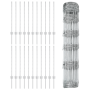 Postes de Cerco  11 pcs U-Channel 80 cm Acero Galvanizado | Foro24.es | Tu tienda online para hogar, jardín y más Foro24.es