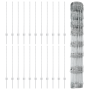 VidaXL Poste para Cerca 22 pcs U-Channel 100 cm Acero Galvanizado | Foro24.es | Tu tienda online para hogar, jardín y más Foro24.es