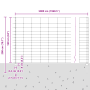 Postes de Cercas  22 pcs U-Channel 160 cm Acero Galvanizado | Foro24.es | Tu tienda online para hogar, jardín y más Foro24.es