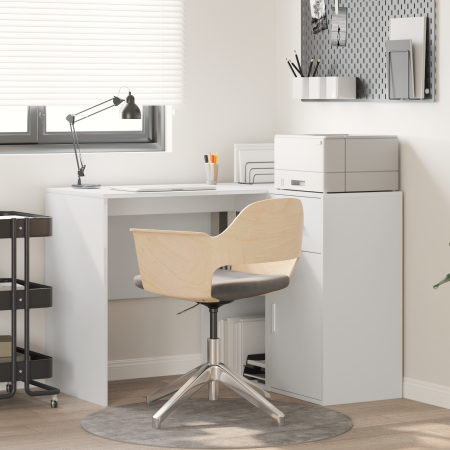 Escritorio de esquina blanco 102x88x75 cm MDF de , Escritorios - Ref: Foro24-3337273, Precio: 142,42 €, Descuento: %