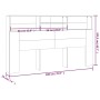Glänzend weißes Kopfteilmöbel 180x19x103,5 cm von vidaXL, Kopf- und Fußteile - Ref: Foro24-811886, Preis: 67,53 €, Rabatt: %
