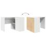 Escritorio de esquina blanco 102x88x75 cm MDF de , Escritorios - Ref: Foro24-3337273, Precio: 142,42 €, Descuento: %