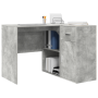 Escritorio Esquinero Gris Concreto 102x88x75 cm Madera de Calidad de , Escritorios - Ref: Foro24-3337276, Precio: 140,97 €, D...