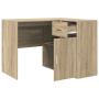 Escritorio de Esquina de Roble de Sonoma 102x88x75 cm Madera Engineered de , Escritorios - Ref: Foro24-3337275, Precio: 140,9...