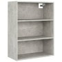 Grauer Beton-Hängeschrank 69,5x32,5x90 cm von vidaXL, Sideboards - Ref: Foro24-812316, Preis: 58,02 €, Rabatt: %
