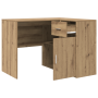 Escritorio Esquina de Roble Artesanal 102x88x75 cm Madera Compuesta de , Escritorios - Ref: Foro24-3337280, Precio: 140,97 €,...