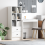Escritorio con Almacenamiento de Madera Elaborada Blanca | Foro24.es | Tu tienda online para hogar, jardín y más Foro24.es