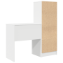 Escritorio con Almacenamiento de Madera Elaborada Blanca | Foro24.es | Tu tienda online para hogar, jardín y más Foro24.es
