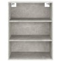 Grauer Beton-Hängeschrank 69,5x32,5x90 cm von vidaXL, Sideboards - Ref: Foro24-812316, Preis: 58,02 €, Rabatt: %