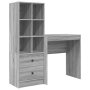 Escritorio con Almacenamiento Gris Sonoma Madera Elaborada | Foro24.es | Tu tienda online para hogar, jardín y más Foro24.es