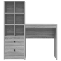 Escritorio con Almacenamiento Gris Sonoma Madera Elaborada | Foro24.es | Tu tienda online para hogar, jardín y más Foro24.es