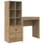Escritorio con Almacenamiento de Roble Madera | Foro24.es | Tu tienda online para hogar, jardín y más Foro24.es
