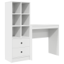 Escritorio con Almacenamiento Blanco Madera Elaborada | Foro24.es | Tu tienda online para hogar, jardín y más Foro24.es