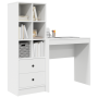Escritorio con Almacenamiento Blanco Madera Elaborada | Foro24.es | Tu tienda online para hogar, jardín y más Foro24.es
