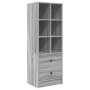 Escritorio con Almacenamiento Gris Sonoma Madera Elaborada | Foro24.es | Tu tienda online para hogar, jardín y más Foro24.es