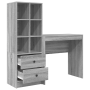 Escritorio con Almacenamiento Gris Sonoma Madera Elaborada | Foro24.es | Tu tienda online para hogar, jardín y más Foro24.es